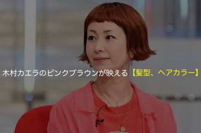 木村カエラのピンクブラウンが映える 髪型 ヘアカラー ヘアカラー特化型 Blog